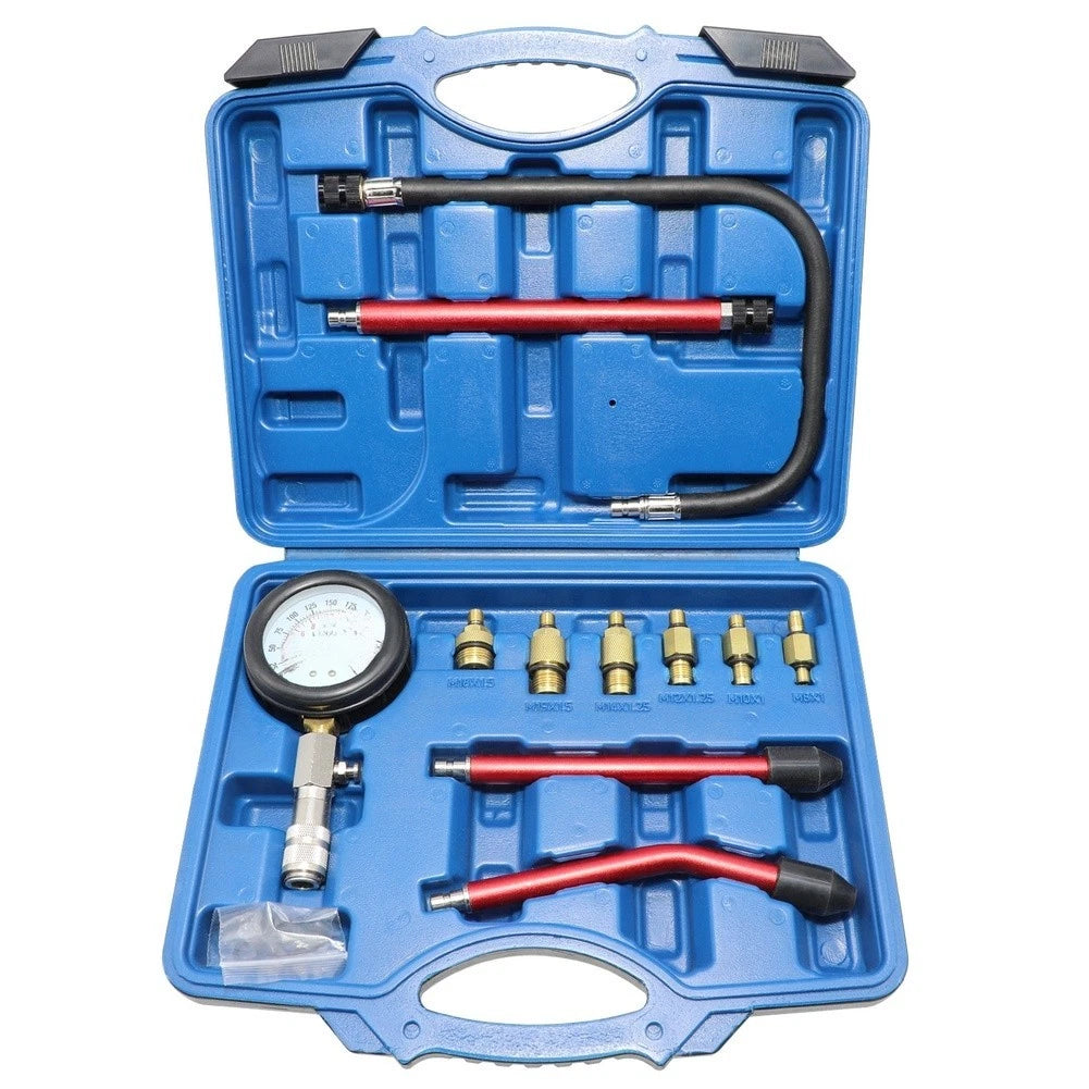Compression Tester Motorcycle Tester Easy-to-read Display Bar And PSI Units