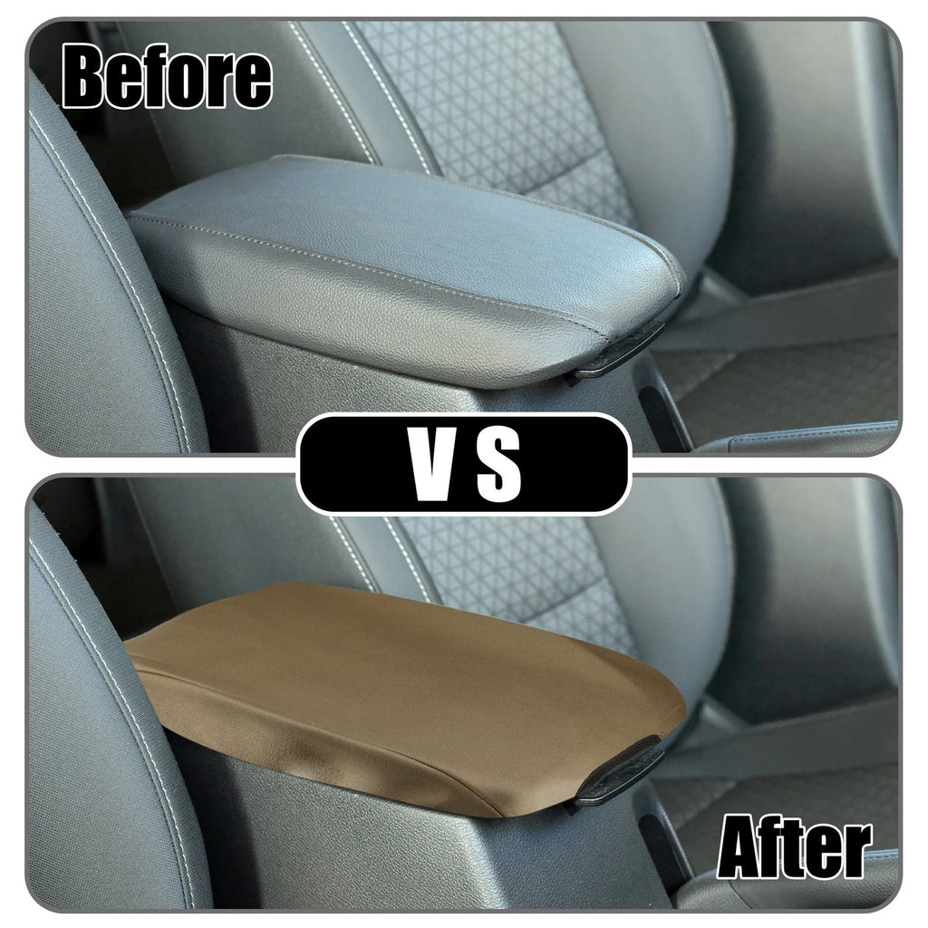 Center Console Armrest Cover for Ford Escape (2017–2019) Brown