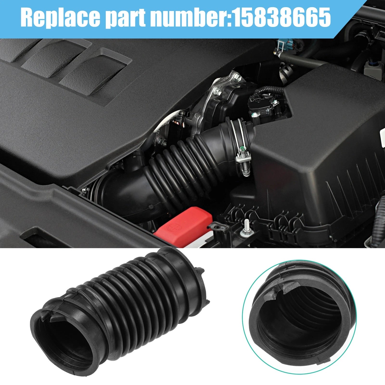 Air Intake Hose Tube Replacement for Chevy Malibu 2008-2012 (2008–2012)