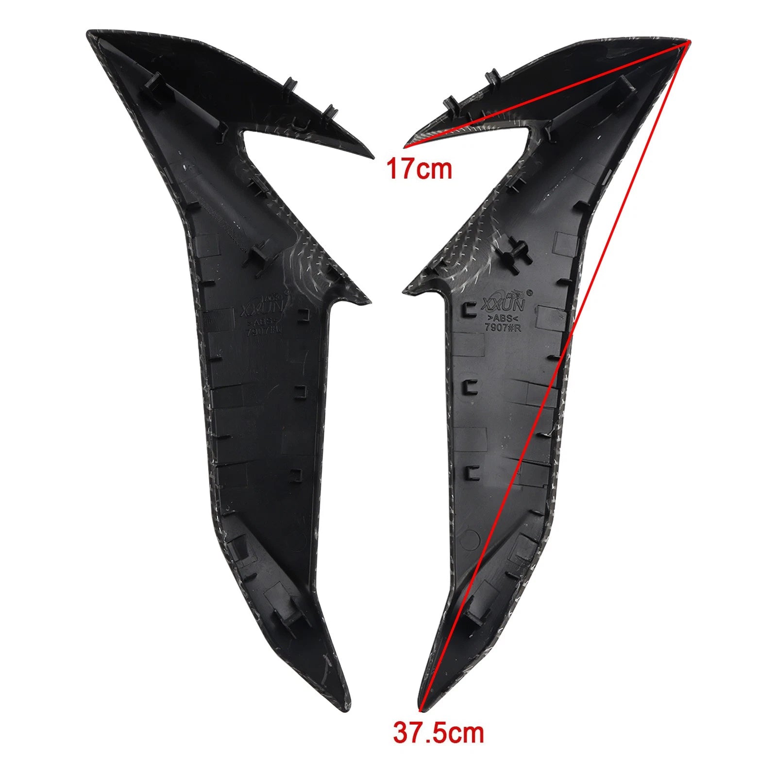 Side Frame Fairing Cowl Radiator Cover for Suzuki GSX-S750 (2017–2021) T9