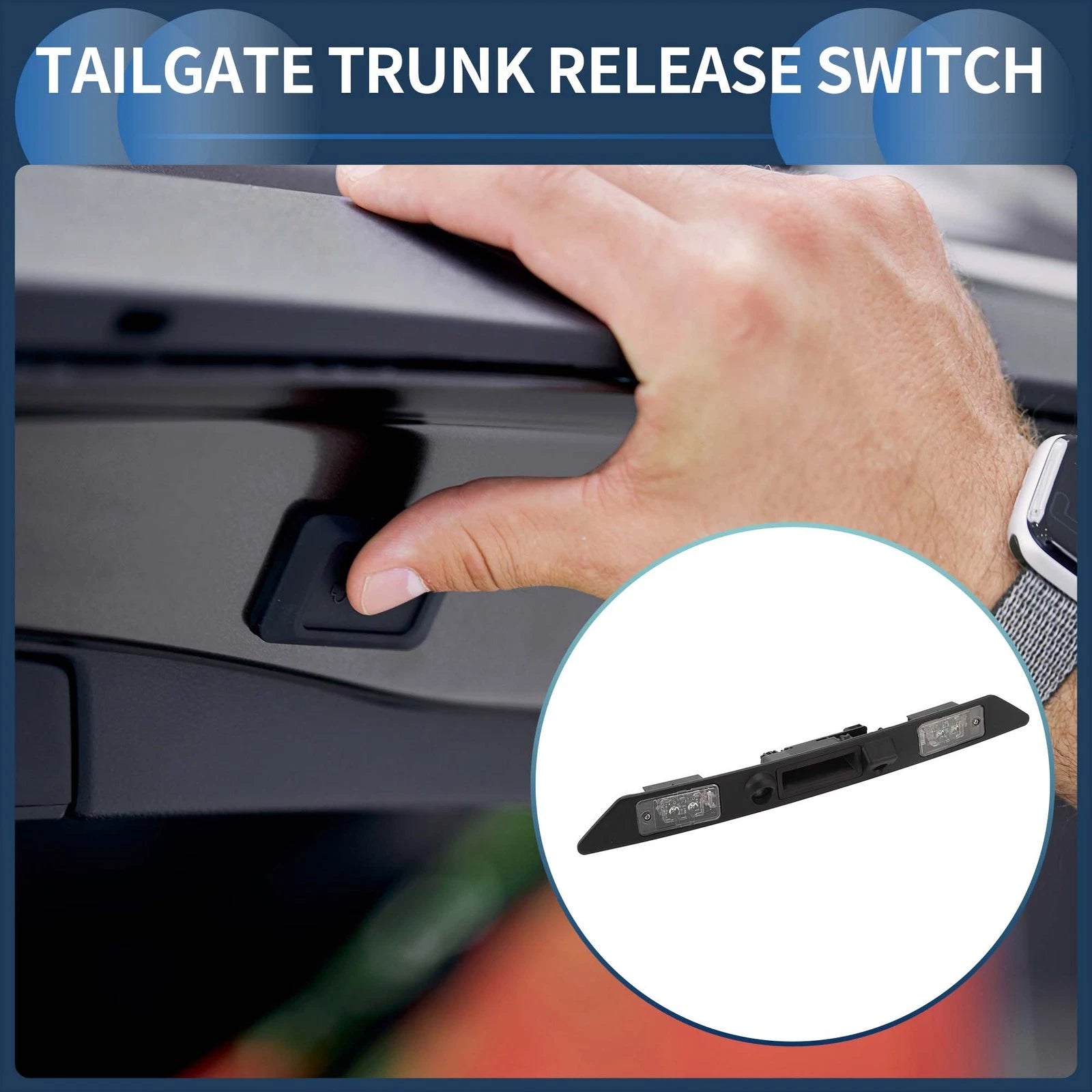 Tailgate Trunk Release Switch Replacement for Audi A8L D4 Quattro (2018–2024)