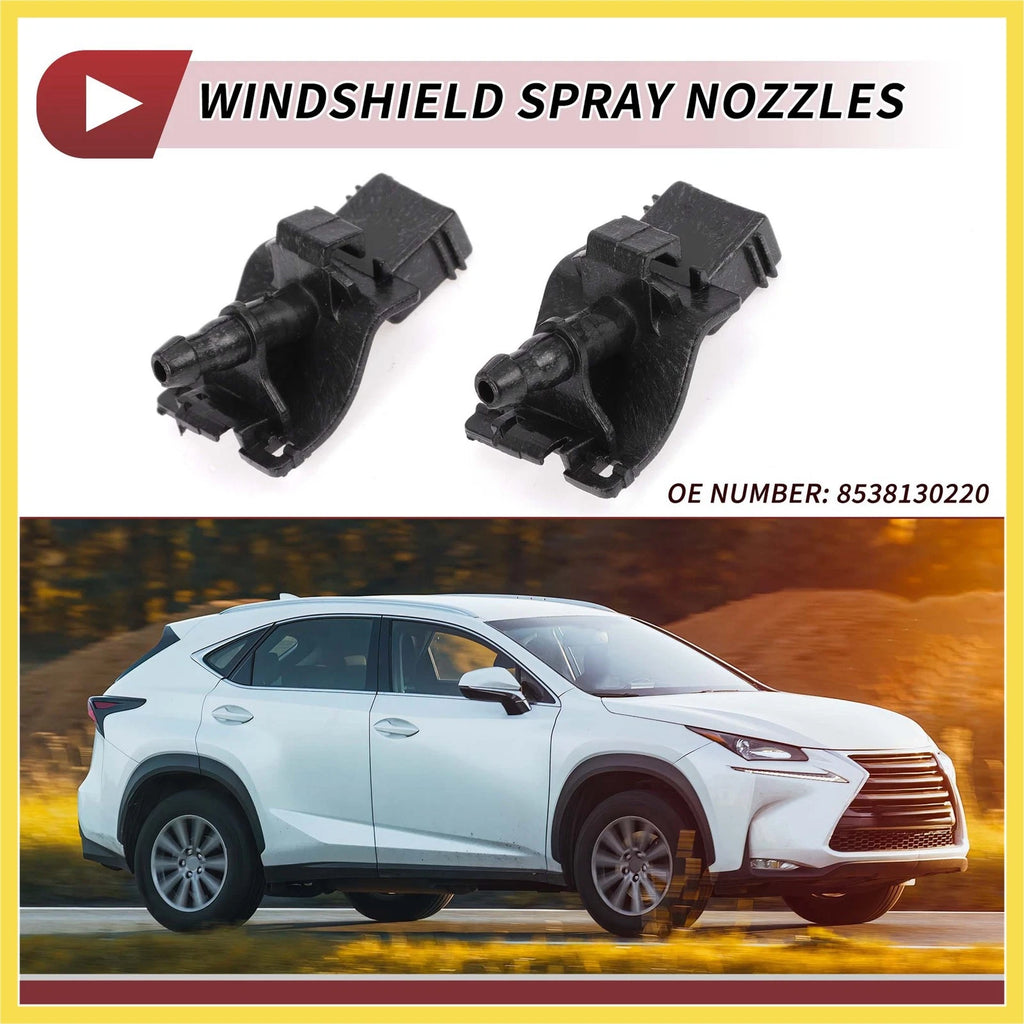 Front Windshield Washer Nozzle Replacement for Toyota Tacoma (2016–2023) 2pcs