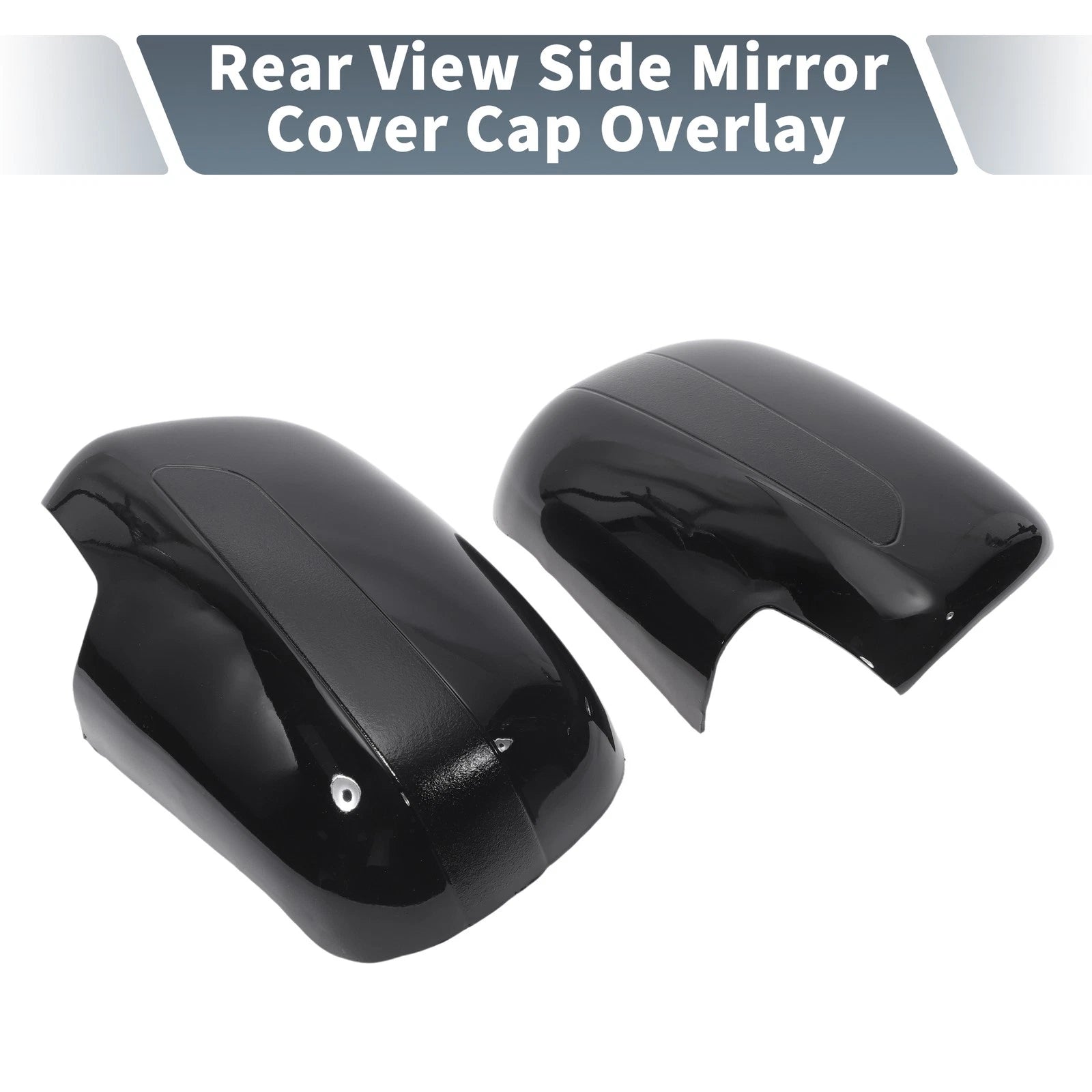 Rearview Mirror Cover Overlay Gloss Black for Lexus RX350 RX330 (2003–2009)