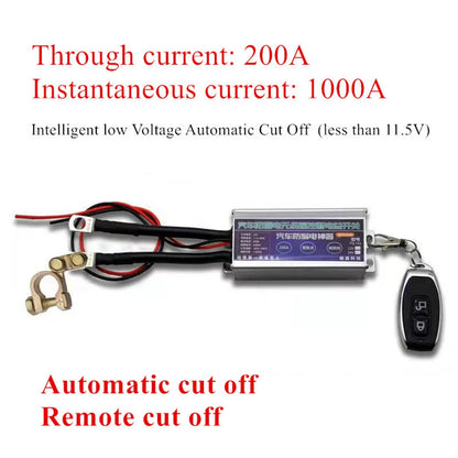 Automatic Battery Disconnect Cut Off Isolator Switch for Car