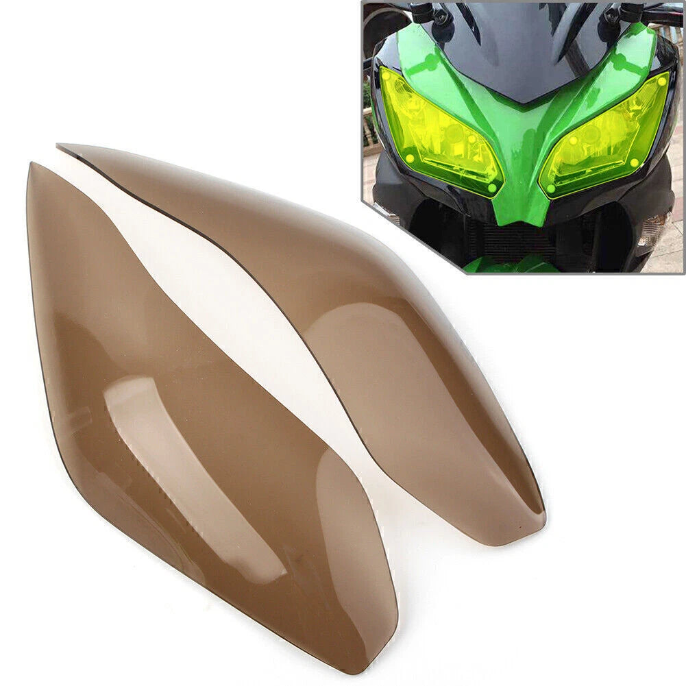 Headlight Guard Shield Cover for Kawasaki Ninja 250 300 Versys 650 (2015–2017)
