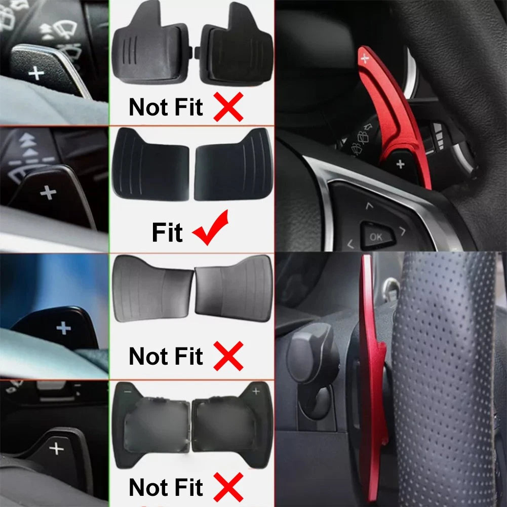 Steering Wheel Shift Paddle Extensions for Ford Fusion Mondeo (2013–2020)