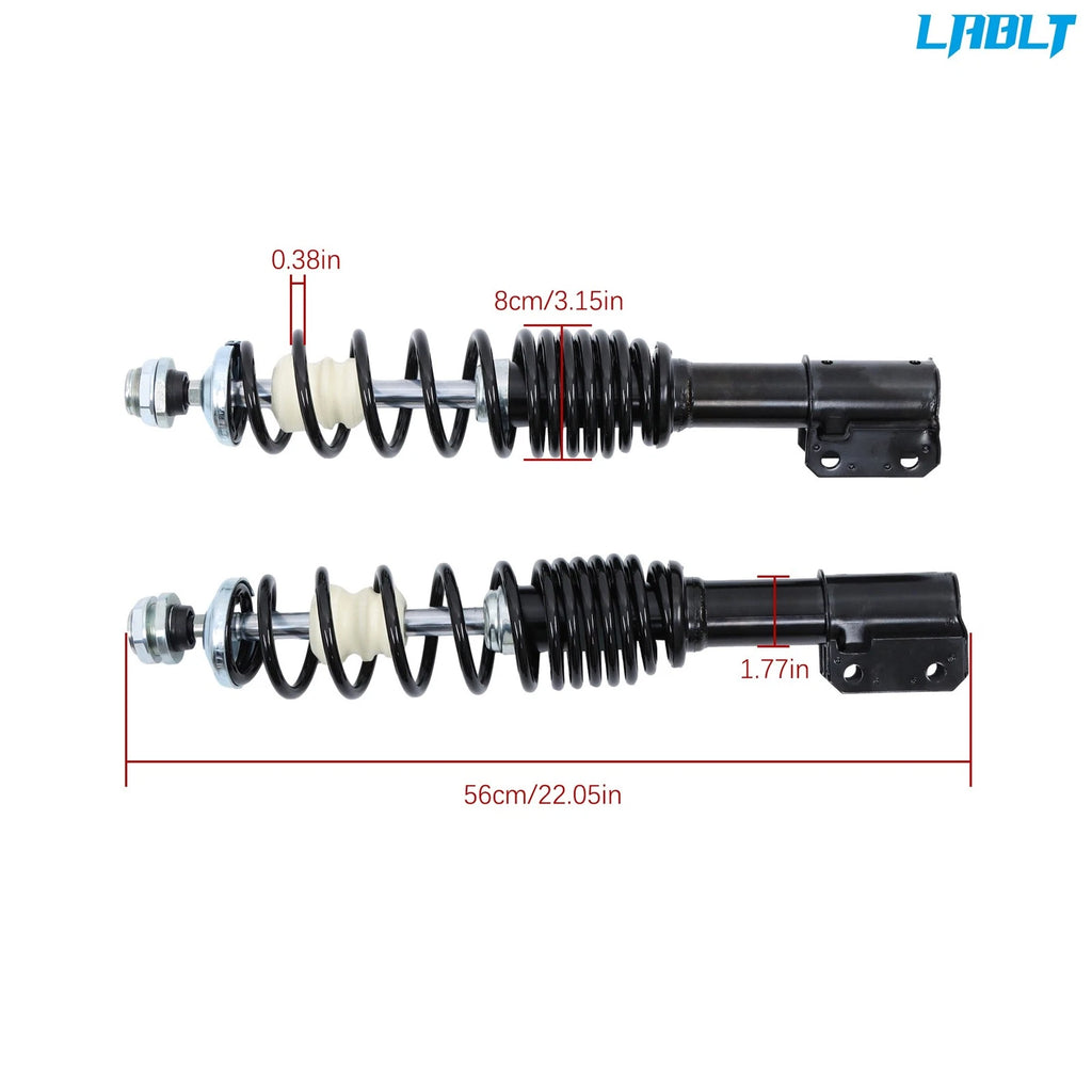 2X Front Shocks for Can-Am Outlander 500 & MAX 500 (2007–2009) LABLT