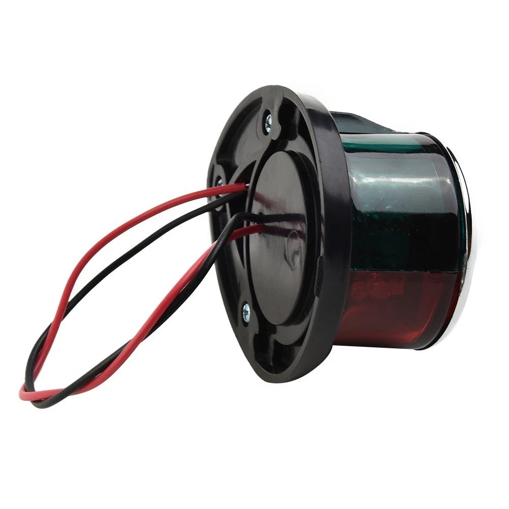 LED Navigation Sailing Light for Marine Boat (Red & Green)