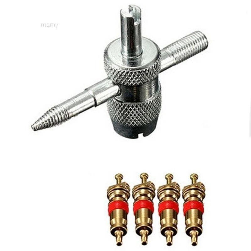 Tire Valve Core Remover Tool for Tire Repair (Set of 1)