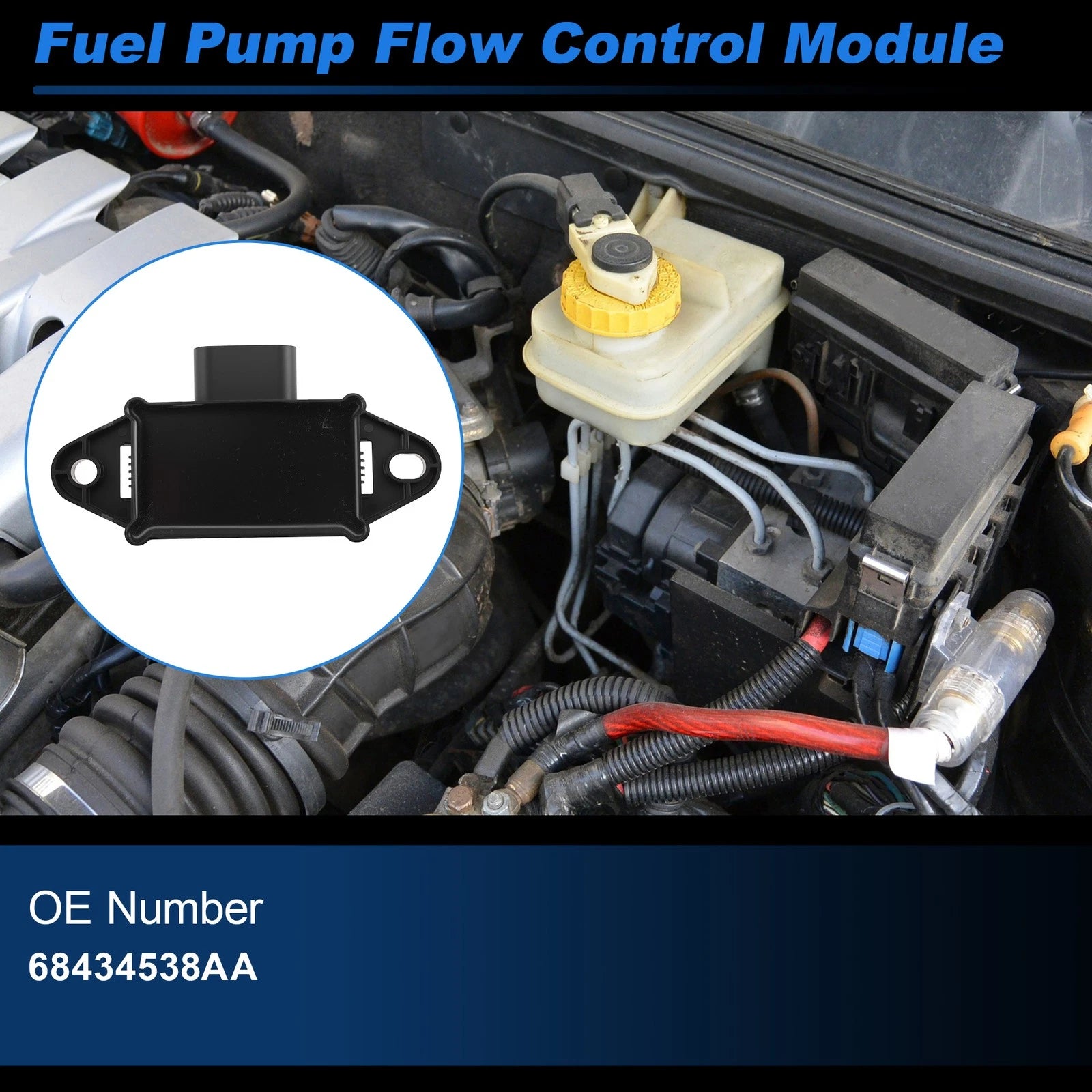 Fuel Pump Control Module No.68434538AA for Chrysler Pacifica (2019–2025)