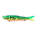 8 Section Multi Jointed Hard Plastic Lure for Freshwater Use