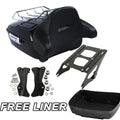 Trunk Backrest Rack Mount Docking Kit for Harley Road Glide King (2014–2025)
