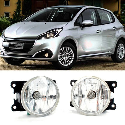 Fog Lights Set of 2 for Peugeot 208 (2012–2019) - Left Right Side