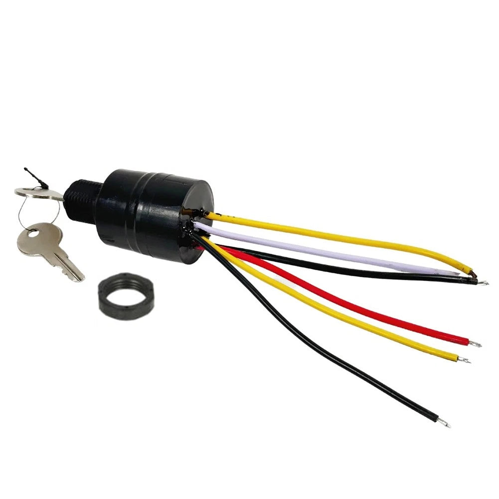Ignition Key Switch for Mercury Outboard Control Box (1987–Present) 87-17009A2
