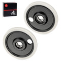 Set of 2 Plain Wheel Assembly for Polaris Indy 600 800 850 (2019)