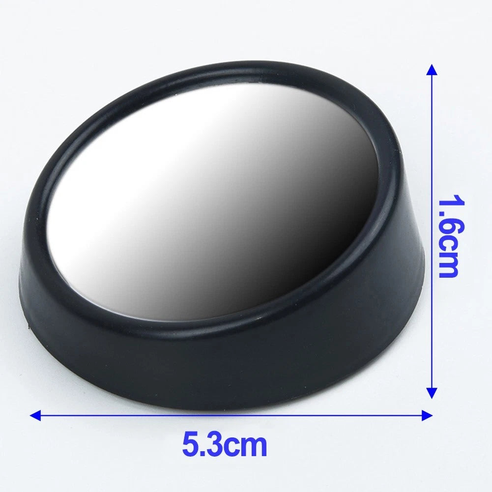 2x Car Auto° Wide Angle Convex Rear Side View Blind for spot Mirror