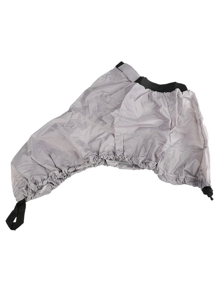 Canoe Boat Cover with Stretchable Elastic Straps, 420D Nylon