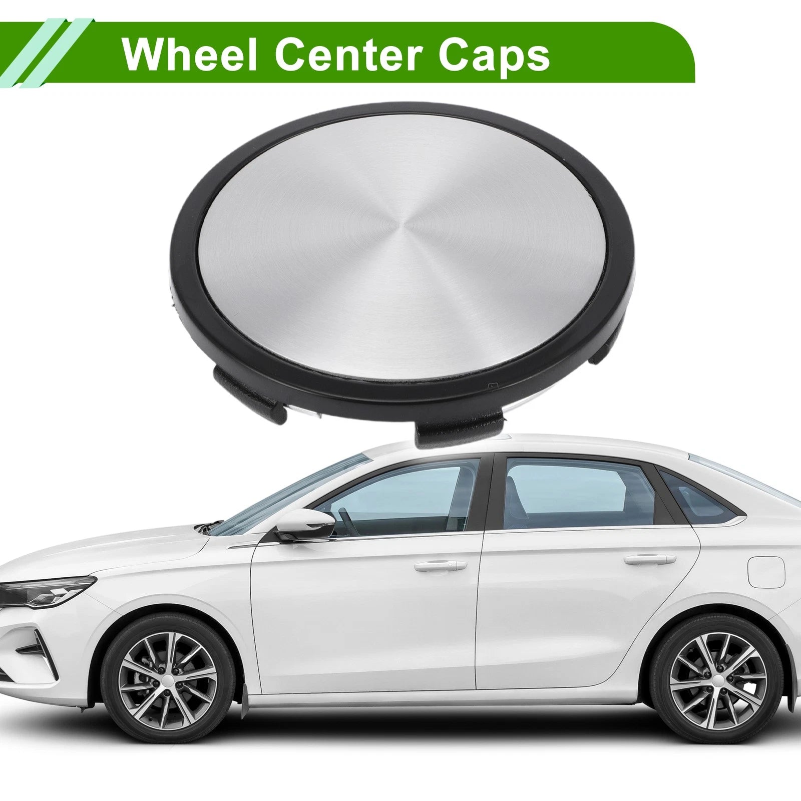 Wheel Center Cap for OD: 65mm/2.56" Black