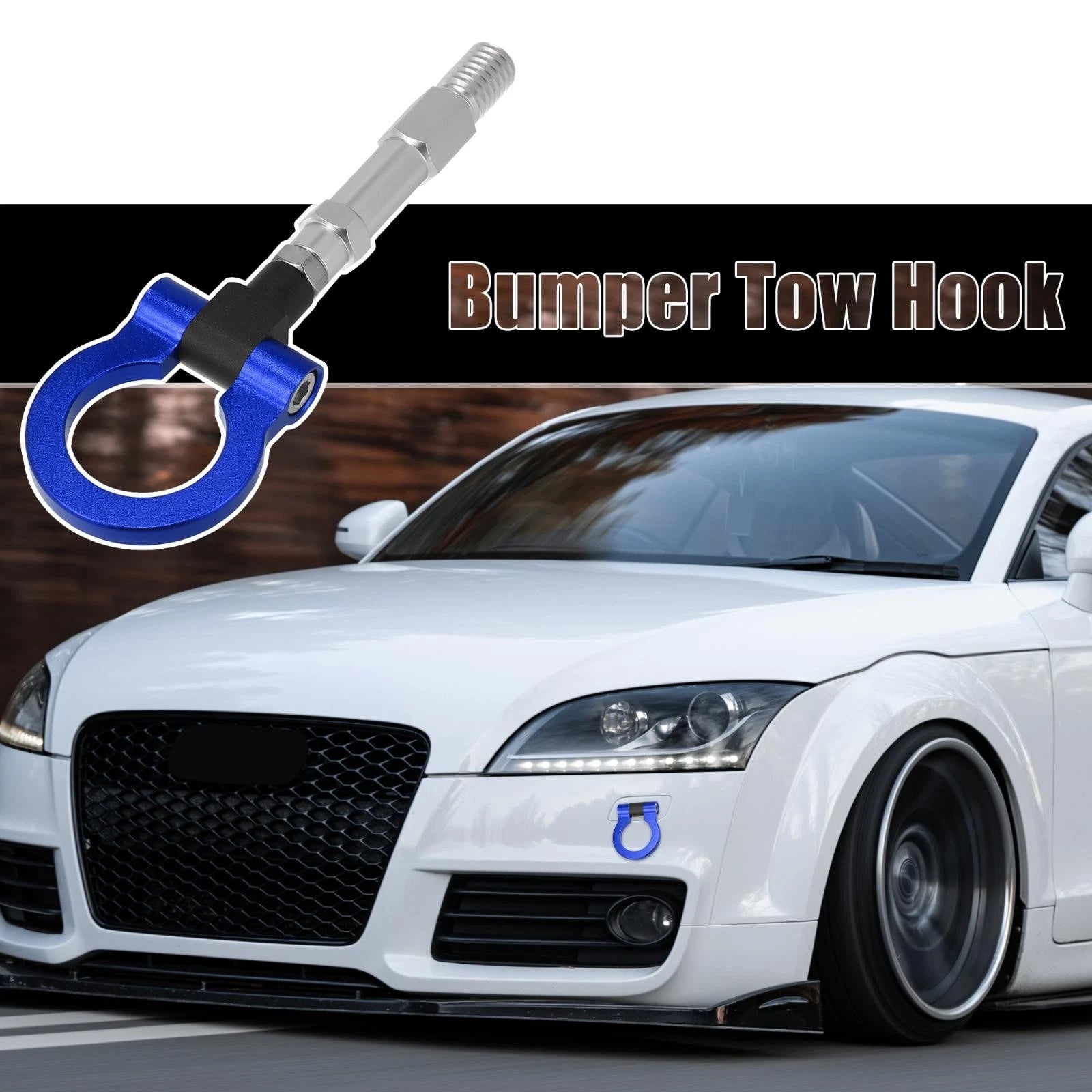 Front Rear Bumper Trailer Tow Hook Screw for Audi A5 (2008–2016)