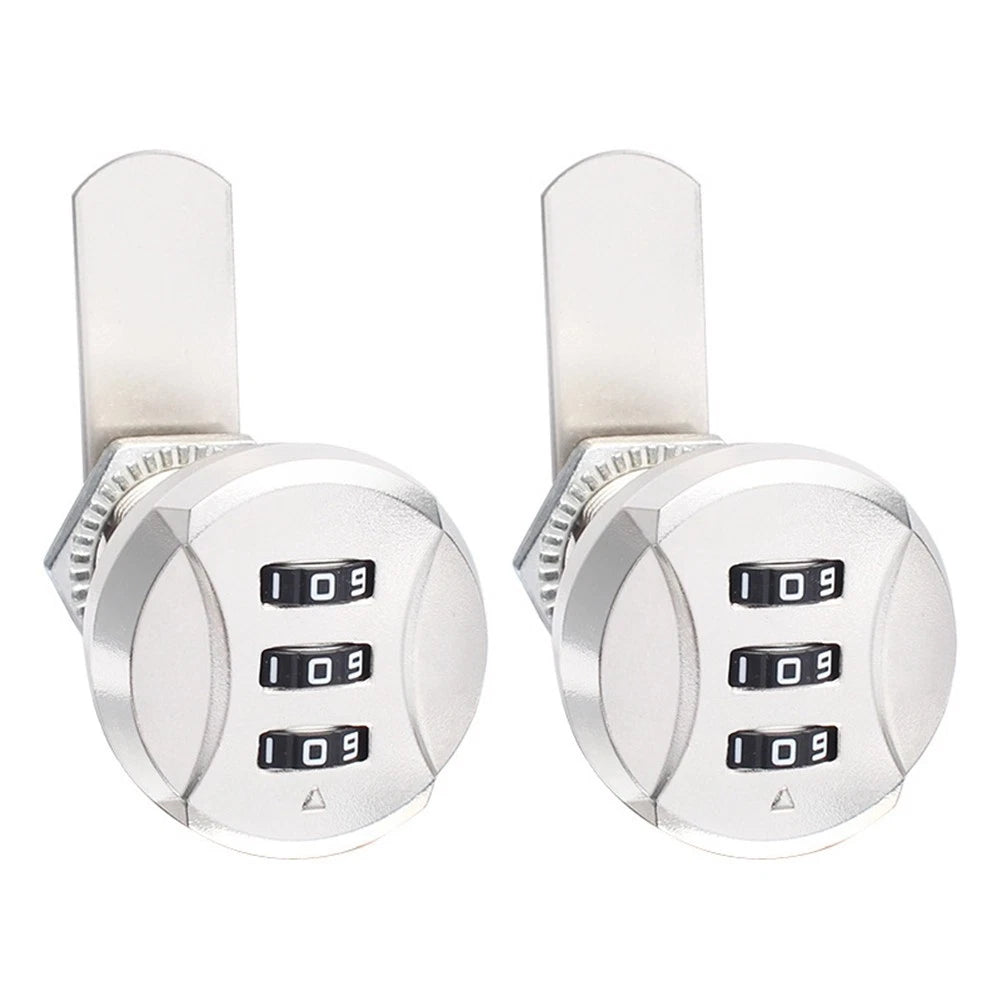 Three-Digit Mechanical Mailbox Lock for Cabinets (Deformation Resistant)