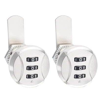 Three-Digit Mechanical Mailbox Lock for Cabinets (Deformation Resistant)