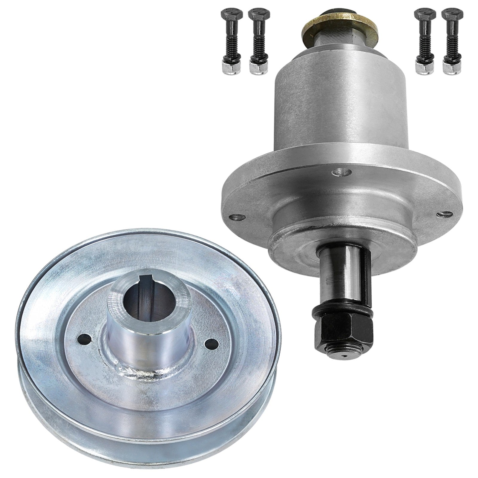 Deck Spindle and Pulley Replacement for Scag Liberty Z SZL48 (2021–2022)