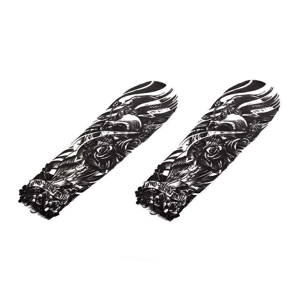 Custom Front Fork Skull Decal Stickers for Harley Yamaha (Fitment Specific)