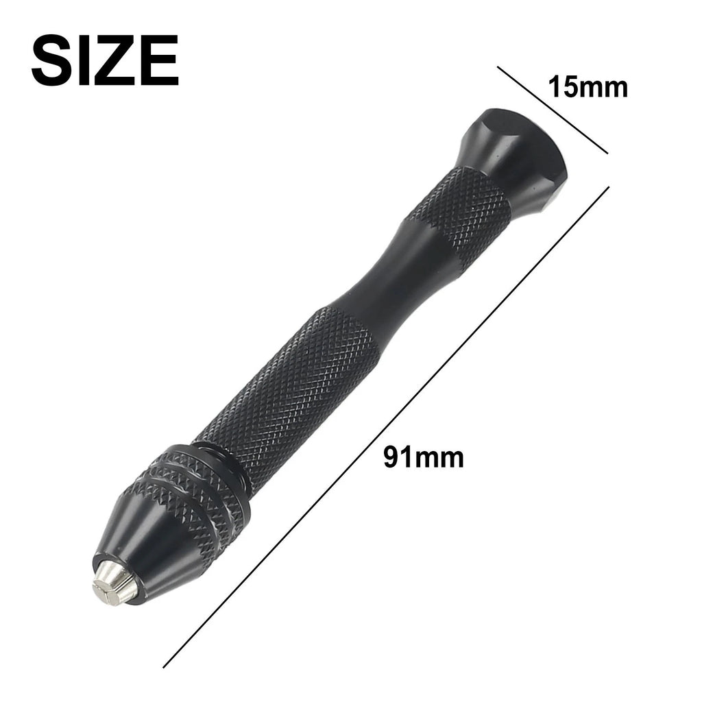 Electric Hand Drill with 25pcs Drill Bits and Chuck for Circuit Board