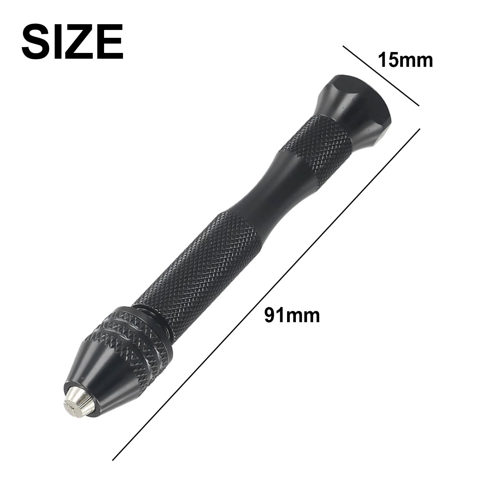 Electric Hand Drill with 25pcs Drill Bits and Chuck for Circuit Board