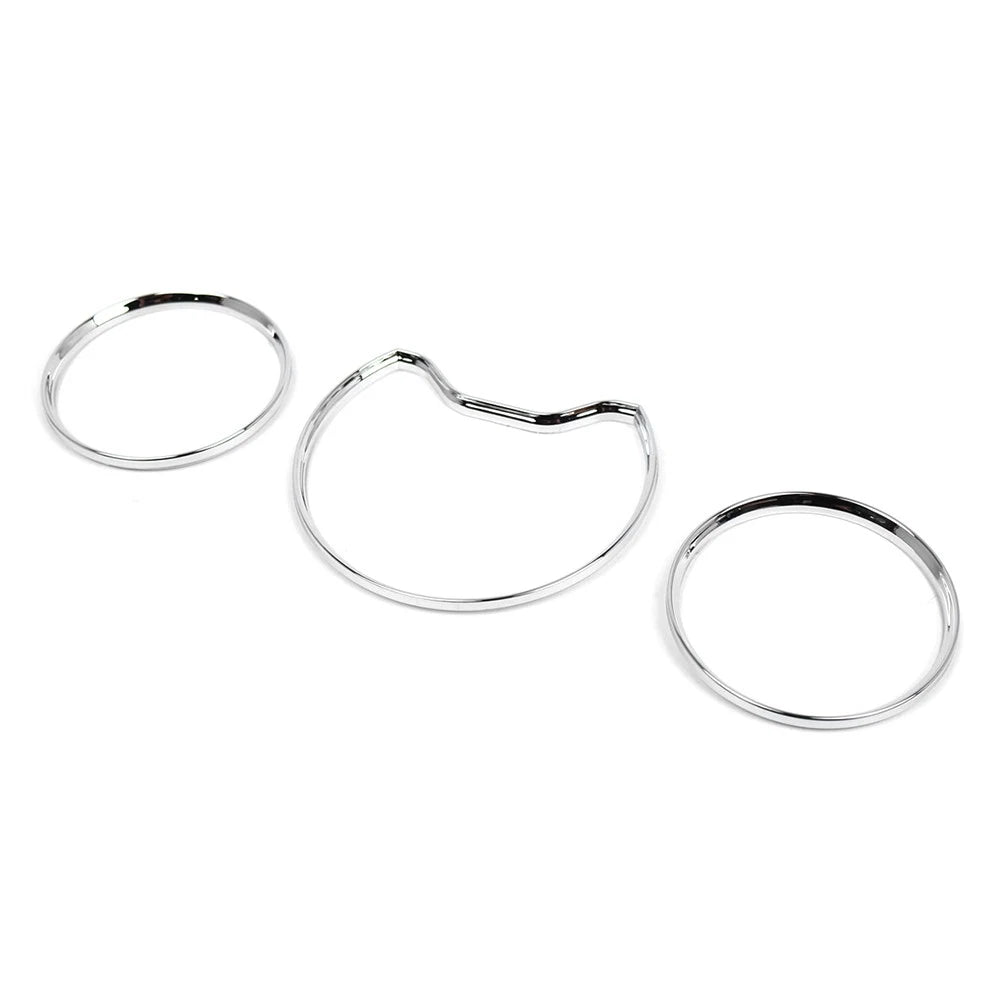Speedometer Gauge Dial Rings Bezel Trim for Mercedes Benz C E CLK (–)