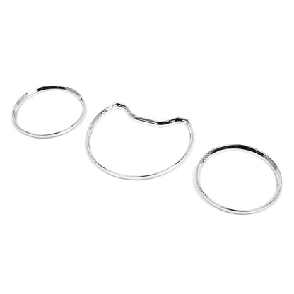 Speedometer Gauge Dial Rings Bezel Trim for Mercedes Benz C E CLK (–)