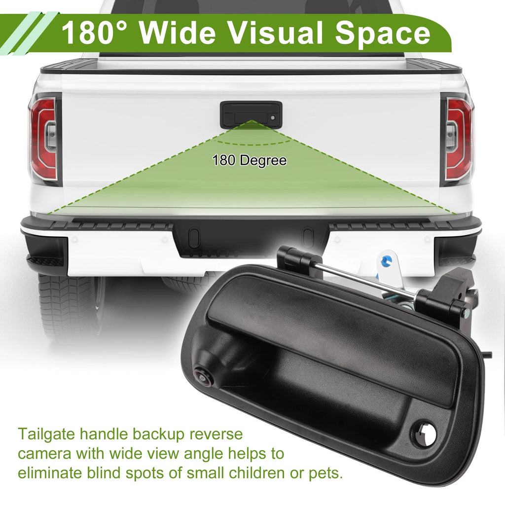 Tailgate Handle Backup Rear View Camera for Toyota Tundra (2000–2006)
