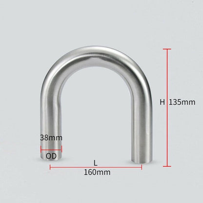 180 Degree Exhaust Pipe System for (38mm, 45mm)