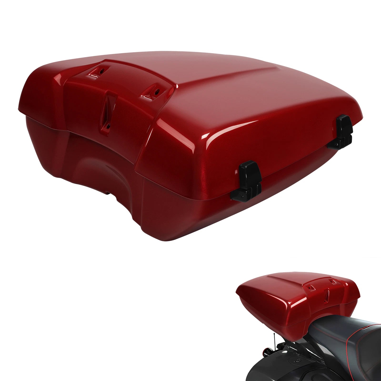 Low Profile Trunk Backrest Mount Rack for Indian Springfield (2016–2023)