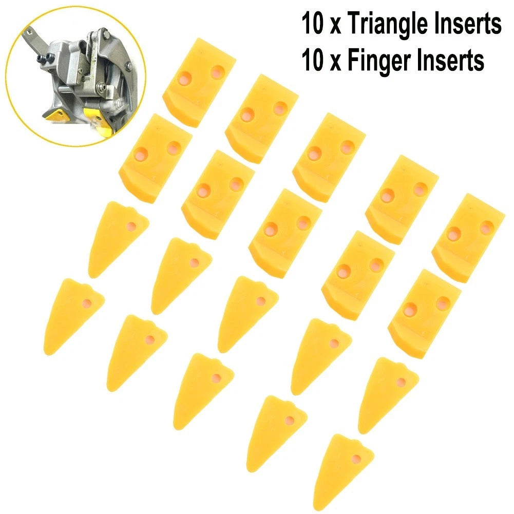 20 Pack Plastic Leverless Inserts Protector for Corghi Tire Changer
