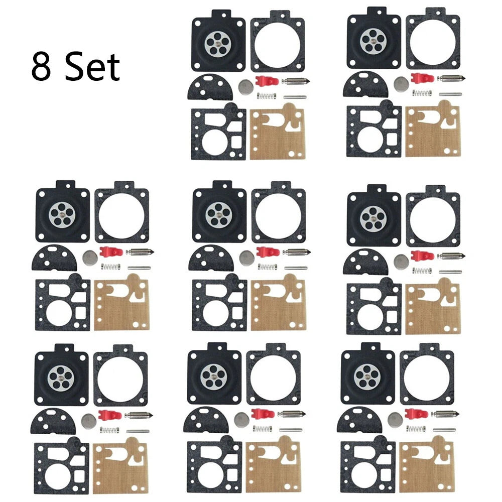 8Set Carburetor Carb Diaphragm Kit Replace For STIHL MS380 MS381 038 066 BING 48