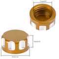 Gold Expansion Tank Cap for Ducati Diavel 1200 1260 S XDiavel DesertX SS 939 S (2011–2023)