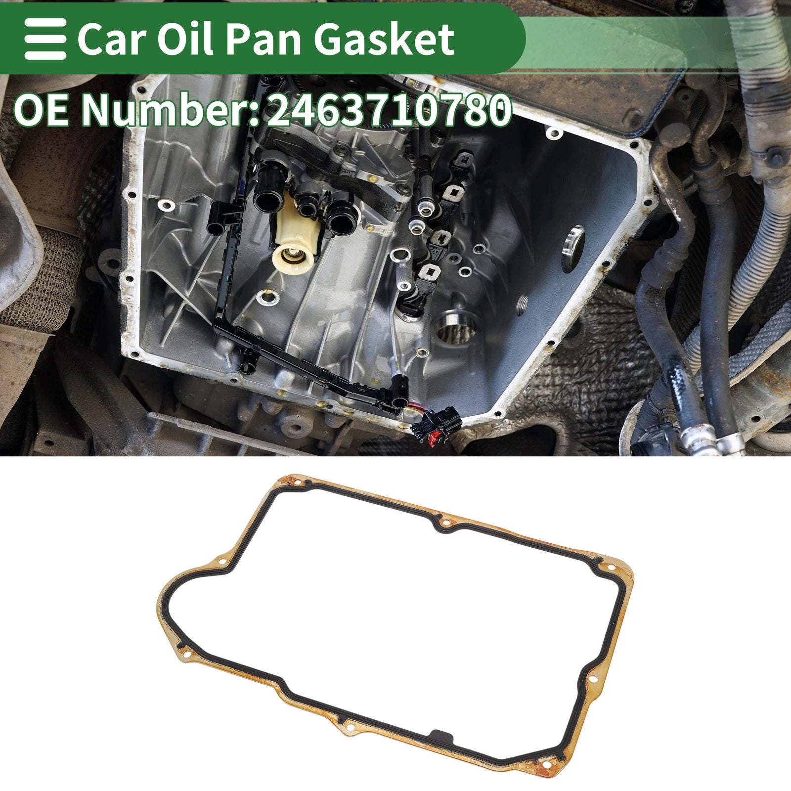 Engine Oil Pan Gasket Replacement for Mercedes-Benz CLA250 (2014–2017)