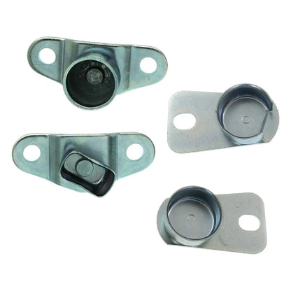 Direct Fit Tailgate Hinge Kit for Chevrolet C1500 1988-1999 4-Piece Set
