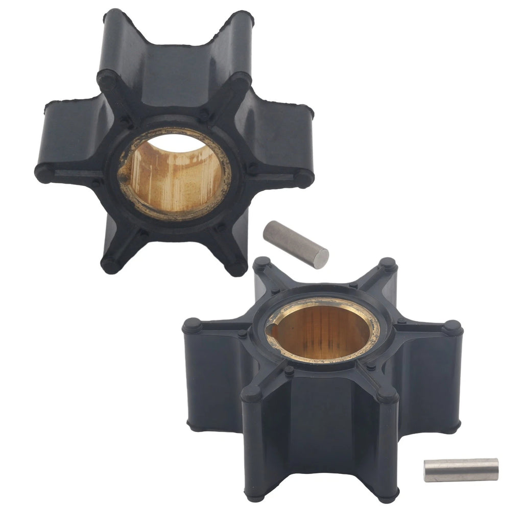 Water Pump Impeller & Pin for Evinrude Johnson Outboard 8-15 HP (0386084)