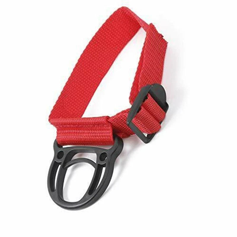 Car Coat Hook Clothes Hanger for Universal Use (Portable, Red/Black)