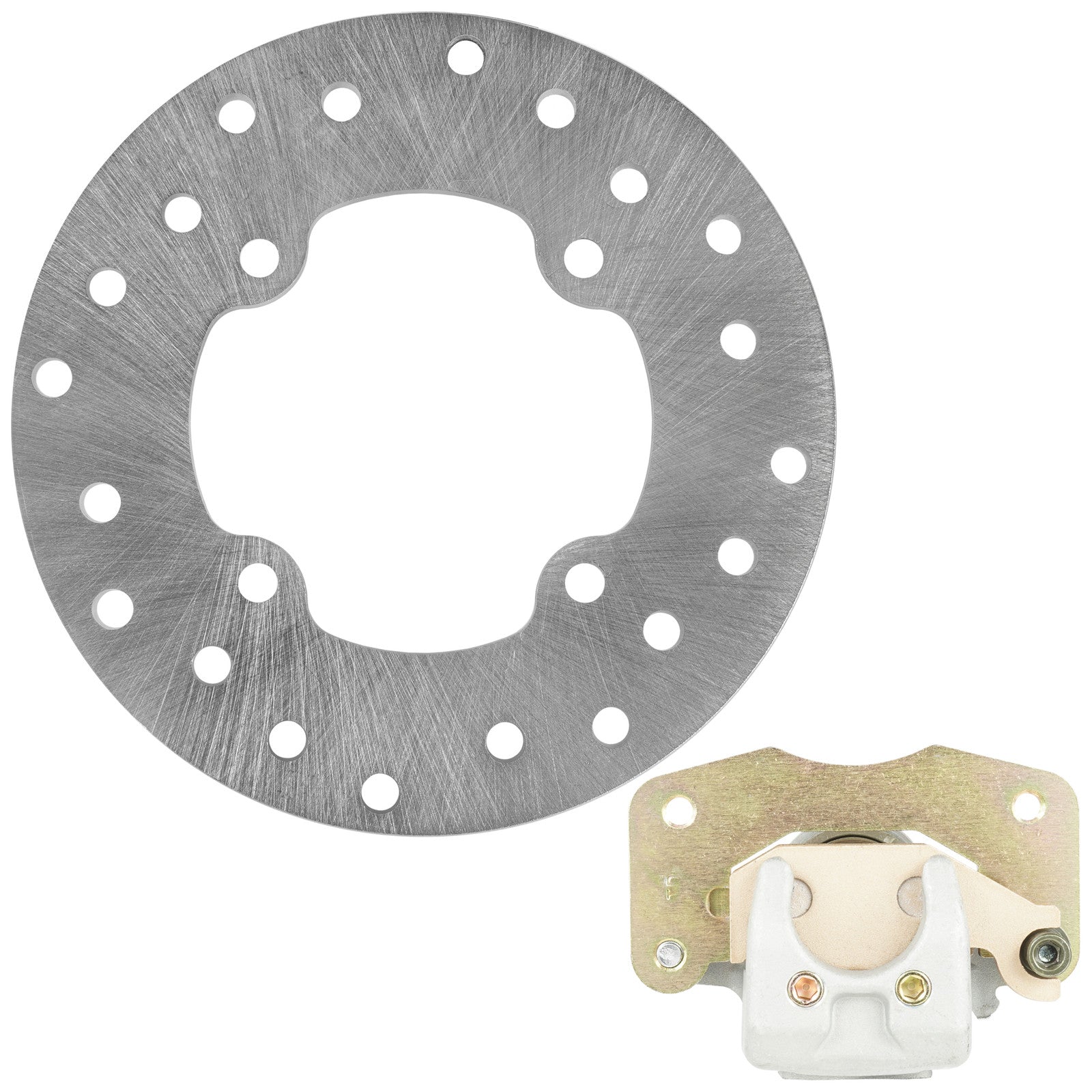 Rear Brake Disc Rotor with Caliper for Can-Am Outlander 800R (2006–2008)