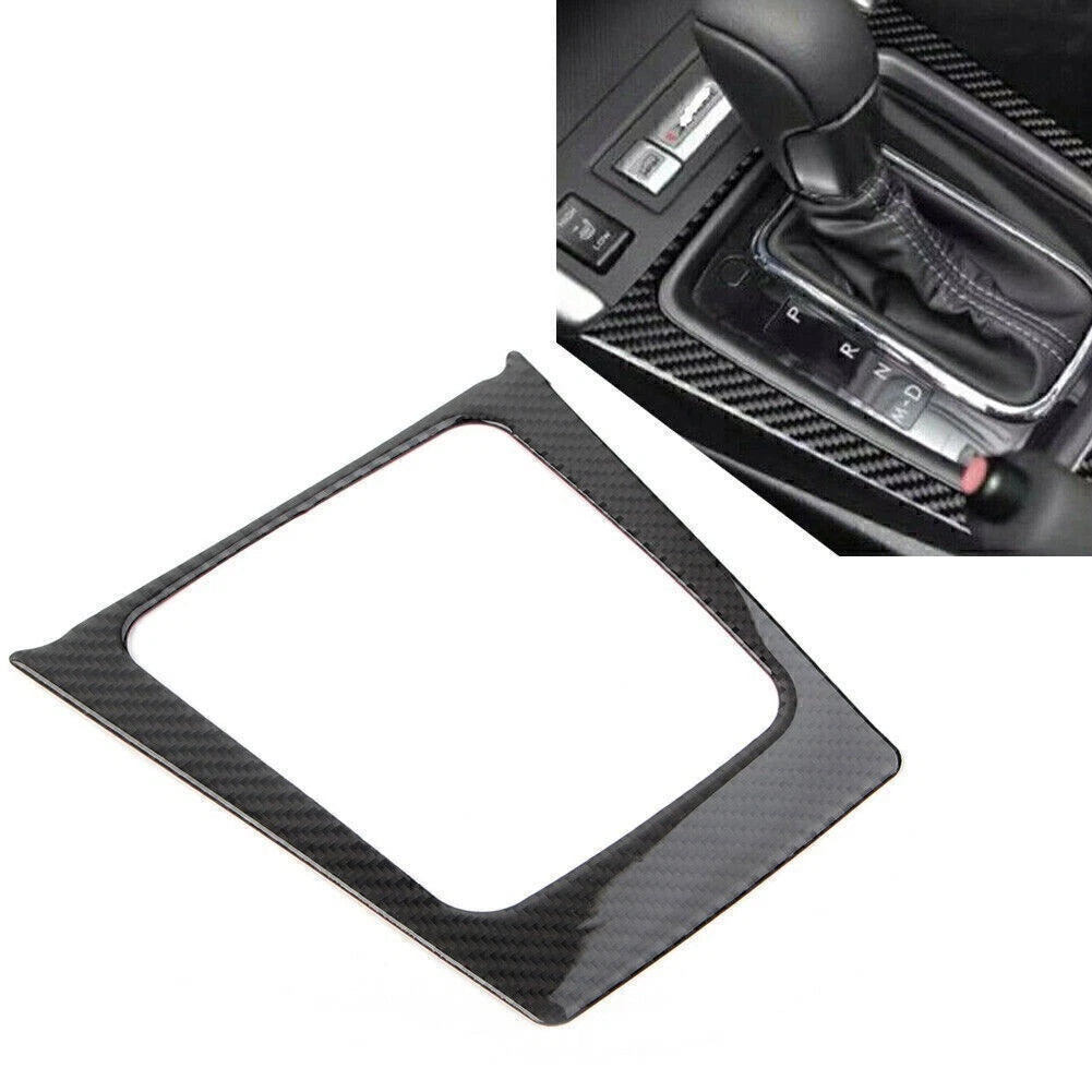 Carbon Fiber Gear Shift Panel Trim for Subaru Forester (2013–2018)
