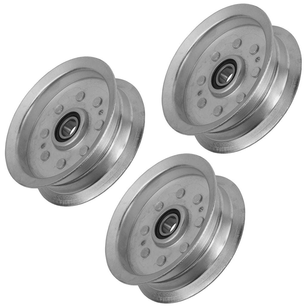 Idler Pulley Sheave Replacement for John Deere GY20629 GY22082 (Qty 3)