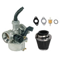 19mm Manual Choke Carburetor for PZ19 50 70 90 100 110 125cc (Pit Dirt Bike ATV)