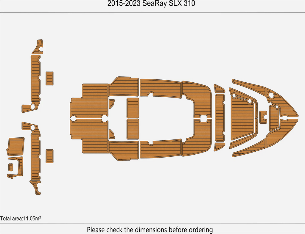 EVA Foam Pads Floor Mat for Scout 24 (2008)