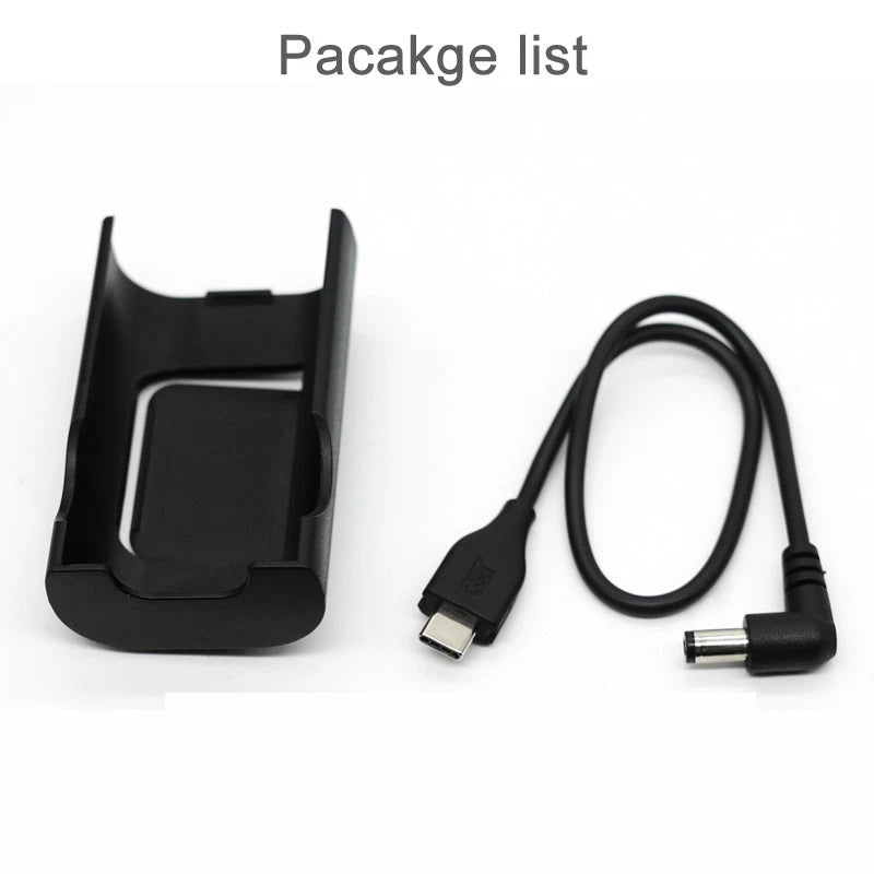 Power Charging Cable Line with Battery Case for DJI FPV Combo Goggles V2