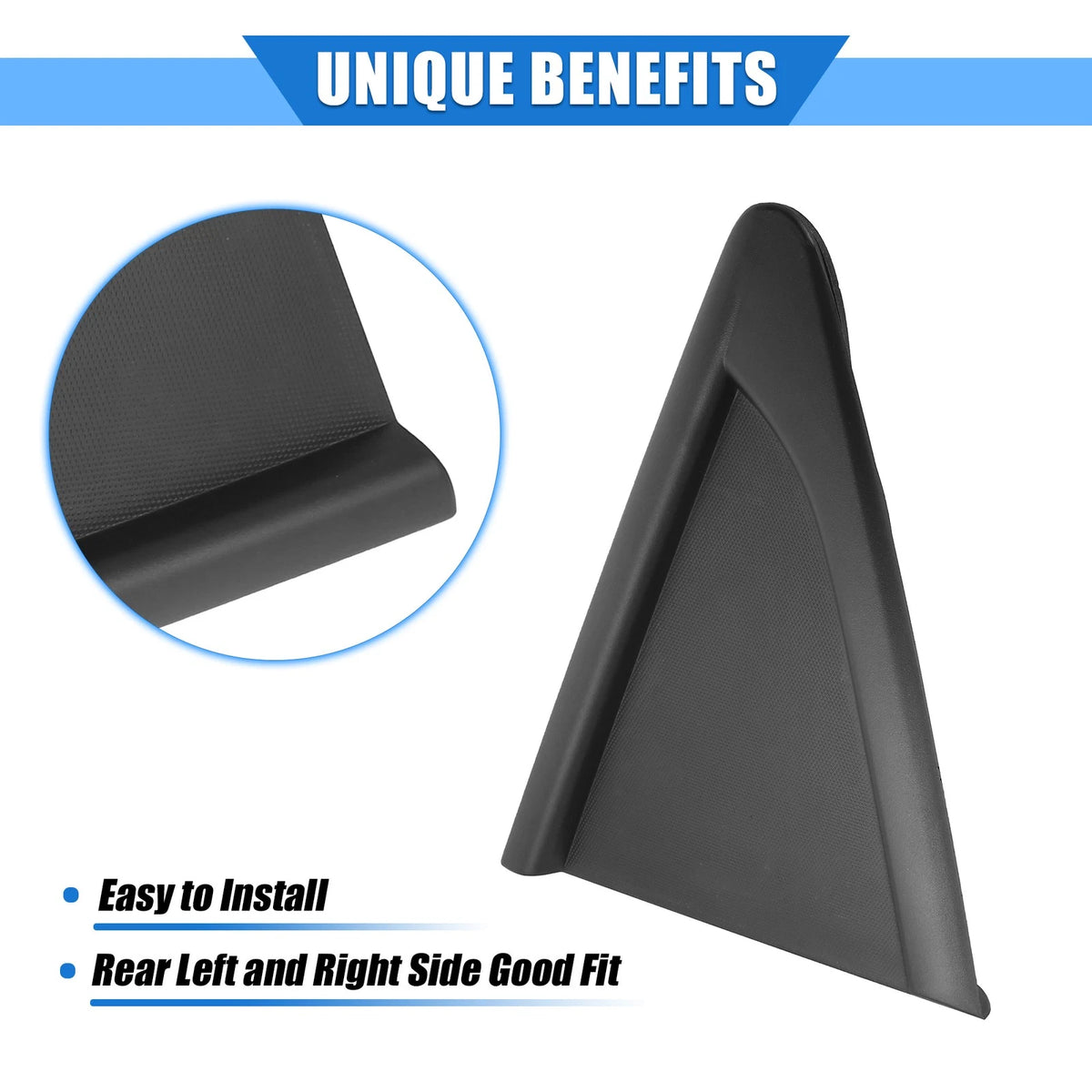 Mirror Corner Triangle Fender Covers Rear Left Right for Chevrolet Cruze (2011–2015)