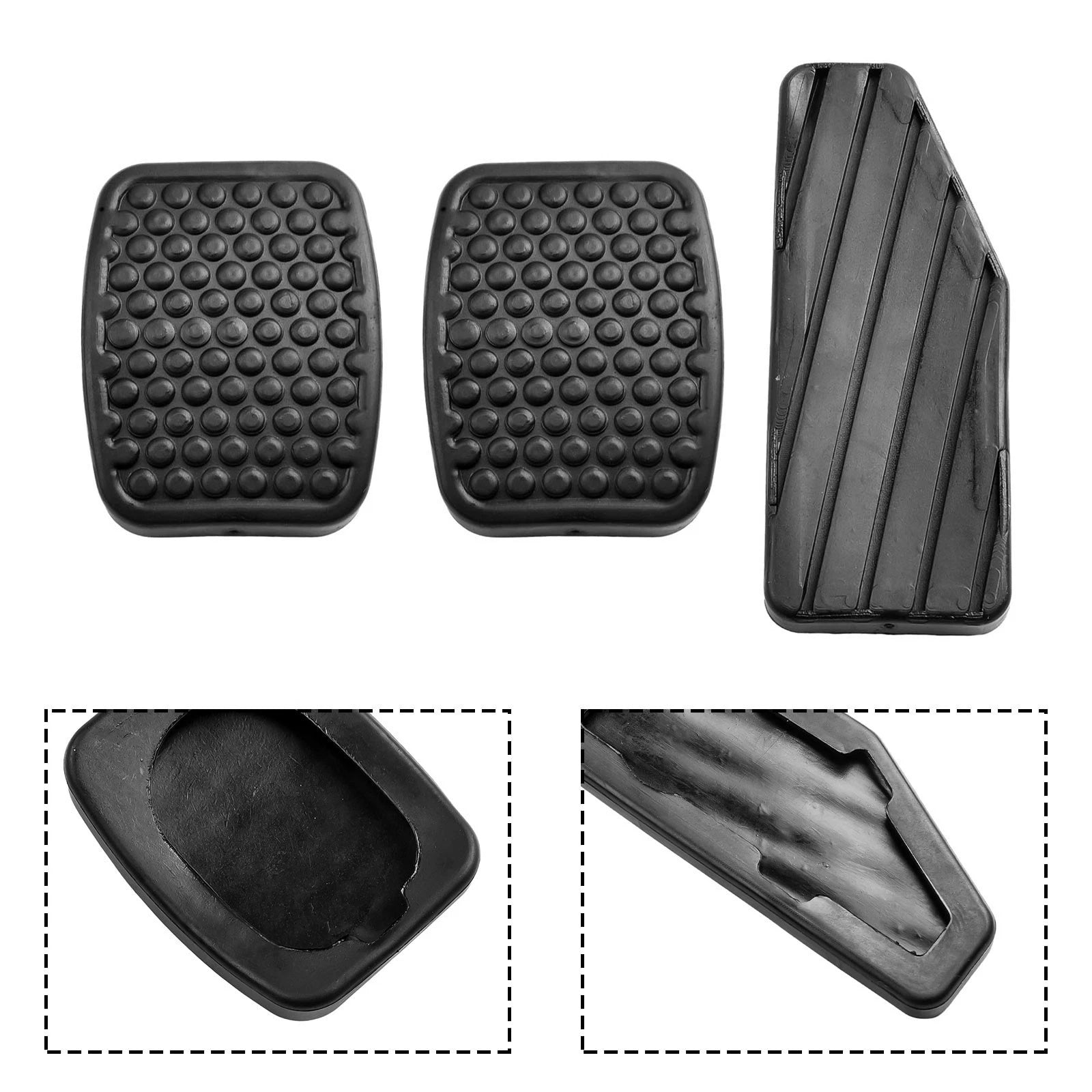 3X Non-slip Accelerator Pedal Pads for Suzuki