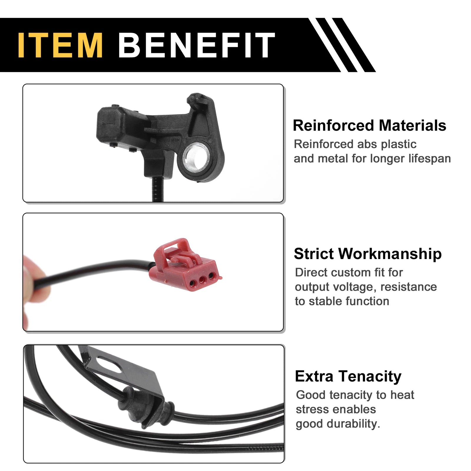 ABS Wheel Speed Sensor Set No.AE5Z2C182A for Ford Fusion (2013–2020)